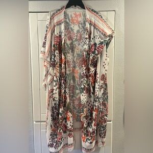 Floral Sheer Kimono